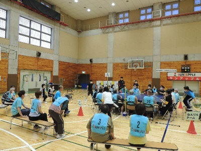 チーム対抗スポーツ大会の写真